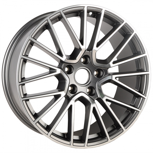Anzoo H704D 21x9.5" 5x130мм DIA 71.6мм ET 46мм Gunmetal Machined Face передняя