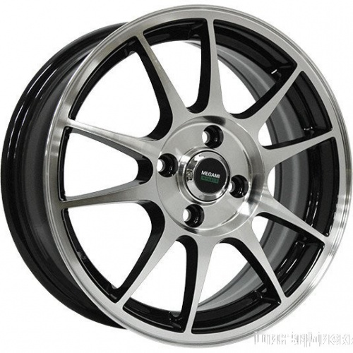 Megami MGM-5 15x6" 4x100мм DIA 54.1мм ET 46мм BKF
