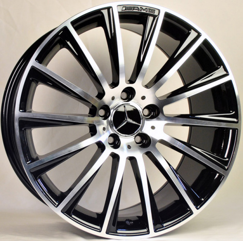 ABWheels XN-866 (F) R18 8J 5x112 ET40 DIA66.45 BMF Гравировка AMG