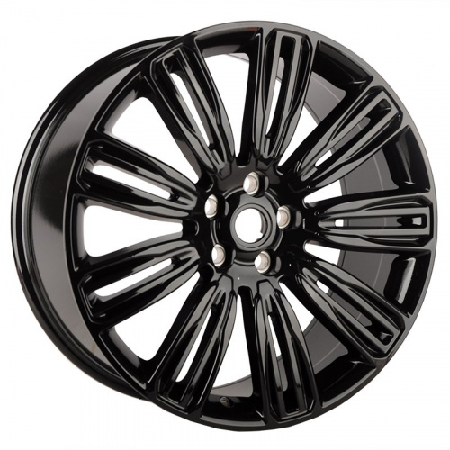 KoKo Kuture YF9011 21x9.5" 5x108мм DIA 63.4мм ET 45мм Gloss Black (Конус)