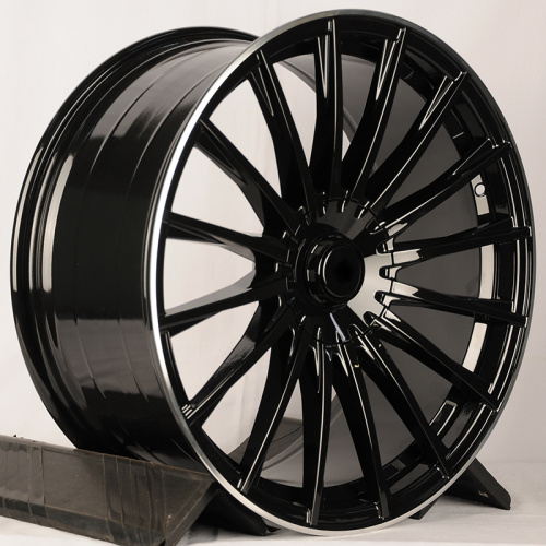 Koko Kuture 0396 20x9.0" 5x112мм DIA 66.6мм ET 34мм Gloss Black With Lip Polish круговой