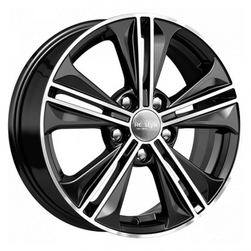 K&K KC778-mb (Hyundai Creta) 16x6" 5x114,3мм DIA 67.1мм ET 43мм алмаз чёрный / Чёрный с алмазной проточкой