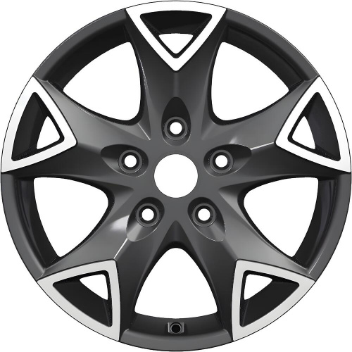 Carwel Конго-bl 1615 (Ducato MAXIMultijet) 16x6.5" 5x130мм DIA 78.1мм ET 50мм BL / Чёрный