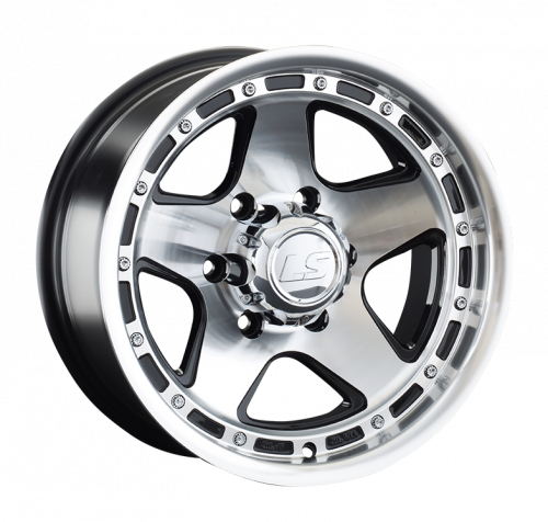 LS LS870 15x8" 6х139.7мм DIA 106.1мм ET -10мм BKF