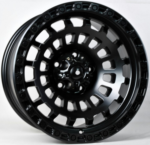 ABWheels XN-1025 R17 9J 5x127 ET-12 DIA71.56 Matt Black