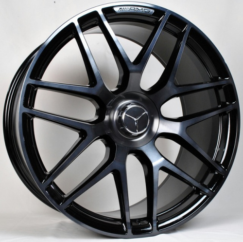 ABWheels XN-762 (F) R22 10J 5x112 ET50 DIA66.45 BMF Black Varnish