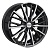 Carwel Агма-ab 1719 (Qashqai) 17x7" 5x114,3мм DIA 66.1мм ET 40мм ABT / Черный с полировкой от магазина Империя шин