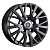 Toyota TY245 (TY5050)-mbm 20x8.5" 5x150мм DIA 110.2мм ET 54мм CBMF / Чёрный матовый с полировкой от магазина Империя шин