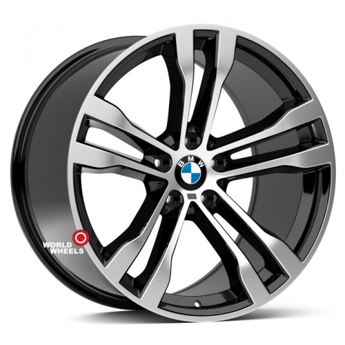 KoKo Kuture 468 OEM R20 20x11" 5x120мм DIA 74.1мм ET 37мм Black Machined (BP)