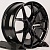 Tisli Hyperion H 21x9.0" 5x120мм DIA 72.6мм ET 45мм Gloss Black Brush With Dark Tint от магазина Империя шин