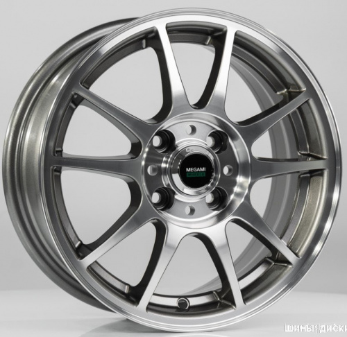 Megami MGM-5 15x6" 4x100мм DIA 60.1мм ET 50мм GMF