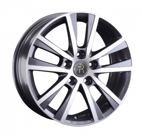 Volkswagen VV96-mg 17x7" 5x120мм DIA 65.1мм ET 55мм GMF / графитовый с алмазной проточкой