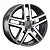 Volkswagen VV206-mg 16x6.5" 5x120мм DIA 65.1мм ET 51мм GMF / графитовый с полировкой от магазина Империя шин