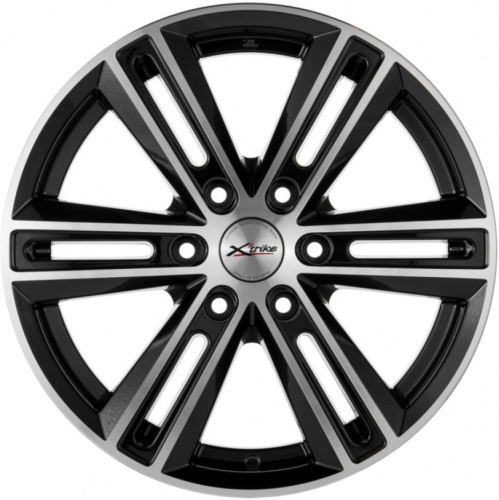 X'trike X-123 16x6.5" 5x139.7мм DIA 98.5мм ET 40мм BK/FP