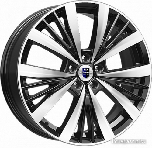 K&K Марвел 19x7.5" 5x112мм DIA 66.6мм ET 45мм Алмаз черный