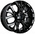 Carwel Лум-bl 1608 (Multivan) 16x6.5" 5x120мм DIA 65.1мм ET 38мм BL / Чёрный от магазина Империя шин