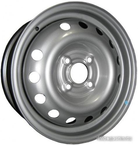 Eurodisk 53C37.5G 14x5.5" 4x108мм DIA 63.3мм ET 37.5мм Silver