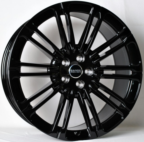 ABWheels TS-1125 R22 9.5J 5x120 ET43 DIA72.6 GLOSS BLACK