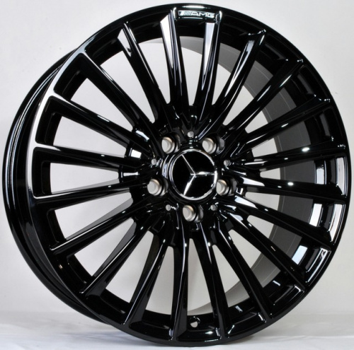 ABWheels TS-0399 (R) R19 9J 5x112 ET52 DIA66.4 Glossy Black Powder Coating