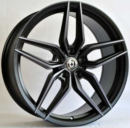 ABWheels TS-5521 R20 8.5J 5x114.3 ET35 DIA67 Matte BMF Black varnish