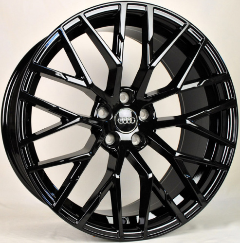 ABWheels TS-0174 R22 9.5J 5x112 ET20 DIA66.45 BLACK