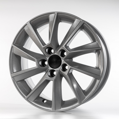 Carwel Иманта 1604 (Polo / Rapid) 16x6" 5x100мм DIA 57.1мм ET 40мм SLT / Серебристый