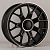 Powcan Y1188 20x8.5" 5x112мм DIA 66.6мм ET 35мм Black Matt with Lip Polish от магазина Империя шин