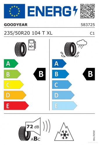 Goodyear UltraGrip Performance+ 265/45R20 108T фото 1