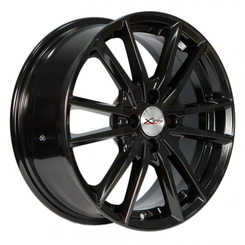 X'trike X-129-bk 16x6.5" 4x114,3мм DIA 67.1мм ET 43мм BK / Чёрный глянцевый