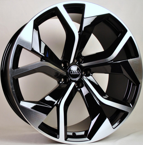ABWheels TS-5480 R22 10J 5x112 ET30 DIA66.6 BLK/MF