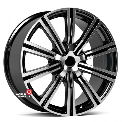 KoKo Kuture 334 OEM R21 21x8.5" 5x150мм DIA 110.1мм ET 50мм Black Machined (BP)