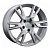 Kia KI262-ms 17x7.5" 5x114,3мм DIA 67.1мм ET 52.5мм SF / Серебристый с полировкой от магазина Империя шин