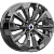 K&K KC936-kv Авиор 17x7" 5x108мм DIA 63.35мм ET 50мм кварц / Тёмно-серый глянцевый от магазина Империя шин