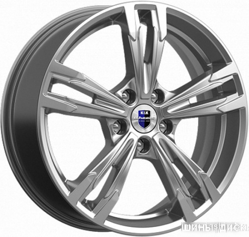 K&K Karrera Light 18x7" 5x115мм DIA 70.2мм ET 45мм Дарк платинум