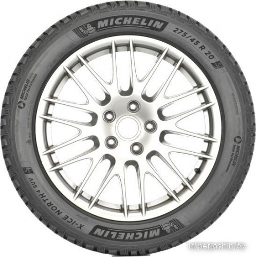 Michelin X-Ice North 4 SUV 255/55R20 110T (шипы) фото 1