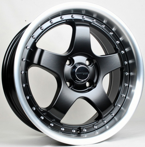 ABWheels TS-5427 (F) R16 7J 4x100 ET35 DIA67 MatteBML (разноширокие)