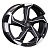 Mercedes MR304-mb 18x8" 5x112мм DIA 66.6мм ET 43мм BKF / Чёрный  глянцевый с проточкой от магазина Империя шин