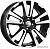 K&K Creta (КС874) 17x6.5" 5x114.3мм DIA 67.1мм ET 49мм Алмаз черный от магазина Империя шин