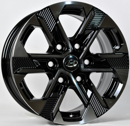 ABWheels ZB-2490 R17 7.5J 6x139.7 ET43 DIA92.5 BMF