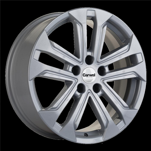 Carwel Куж-ag 1803 (Geely Coolray) 18x7" 5x114,3мм DIA 54.1мм ET 50мм AGR / Графитовый с алмазной проточкой