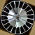 Anzoo REW019-9-G 19x8.5" 5x112мм DIA 66.5мм ET 35мм Black Machine Face от магазина Империя шин