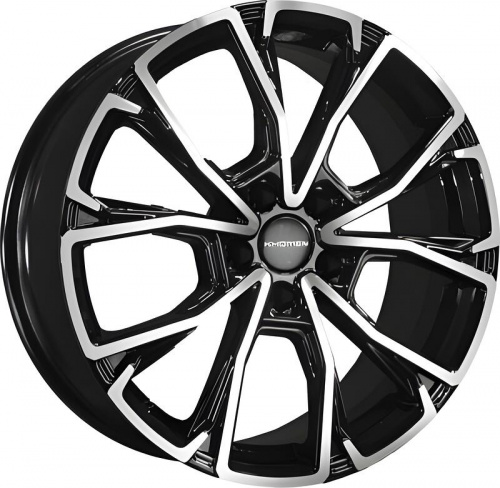 Carwel 1907-blf 19x7.5" 5x120мм DIA 59.5мм ET 41мм BLF / Чёрный с алмазной проточкой