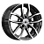 K&K KC1048-mb Фрост 15x6.5" 5x114,3мм DIA 67.1мм ET 42мм алмаз чёрный / Чёрный с алмазной проточкой от магазина Империя шин
