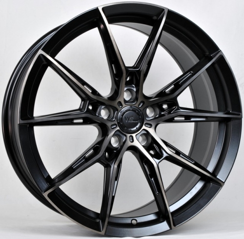 ABWheels XN-5158 R19 8.5J 5x114.3 ET38 DIA67 Matte BMF Dark Varnish