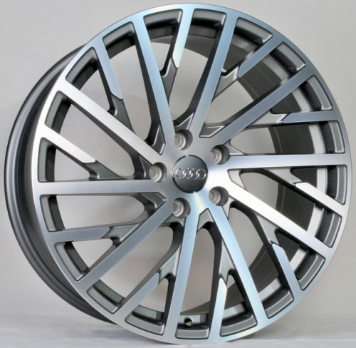 ABWheels TS-0368 R19 8.5J 5x112 ET35 DIA66.45 Matte Gr MF