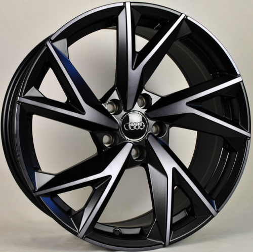 ABWheels TS-5491 R18 8J 5x112 ET35 DIA66.45 BlackPolish Dark Varnish