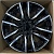 Koko Kuture GXKT7035 22x9.0" 6x139.7 DIA 78.1мм ET 28мм Gloss Black Polished Face от магазина Империя шин