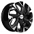 Carwel Ильмень-ab 1508 (Cobalt) 15x6" 4x100мм DIA 56.6мм ET 39мм ABT / Черный с полировкой от магазина Империя шин