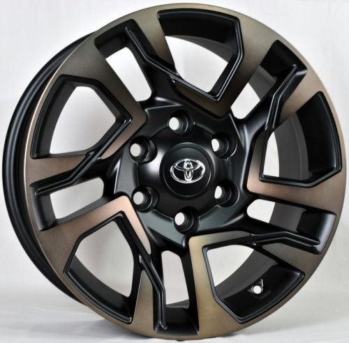 ABWheels ZB-1704 R17 7.5J 6x139.7 ET25 DIA106.1 BM+BRONZE