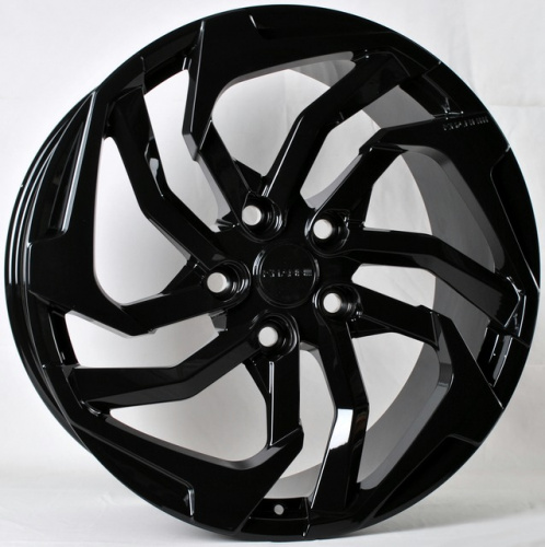ABWheels TS-3014 R21 9J 5x150 ET45 DIA110 Black Разнонаправленная (ковка)